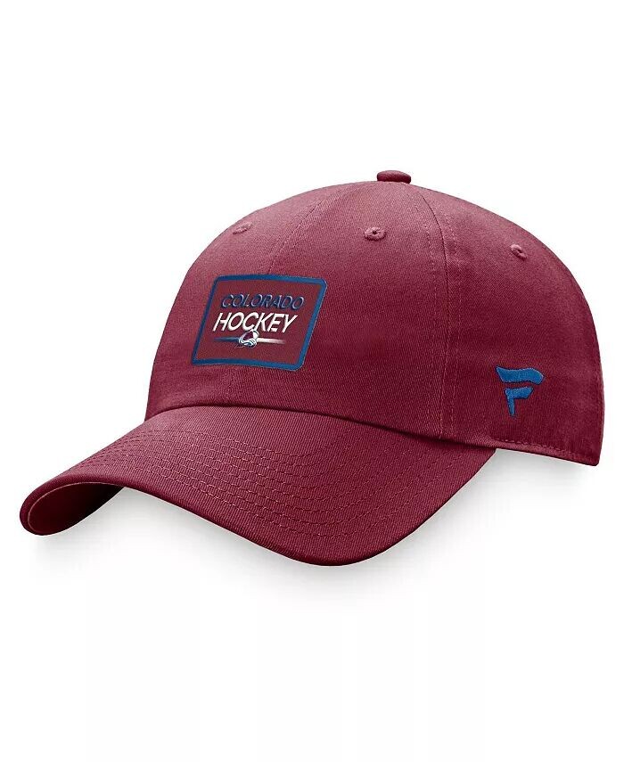 

Женская бордовая шапка Colorado Avalanche Authentic Pro Rink Adjustable Fanatics