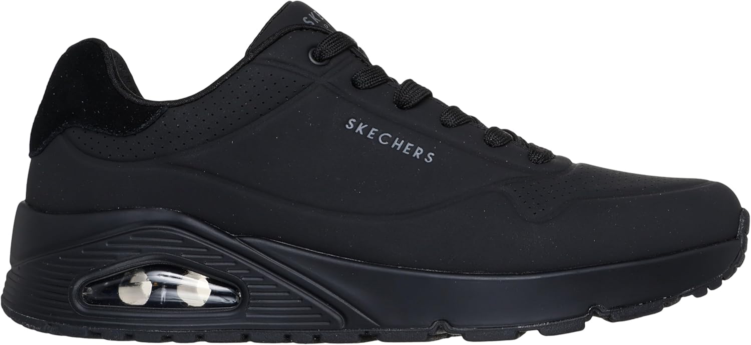 Мужские кроссовки Skechers Uno-Suited On Air, черный — фото 4