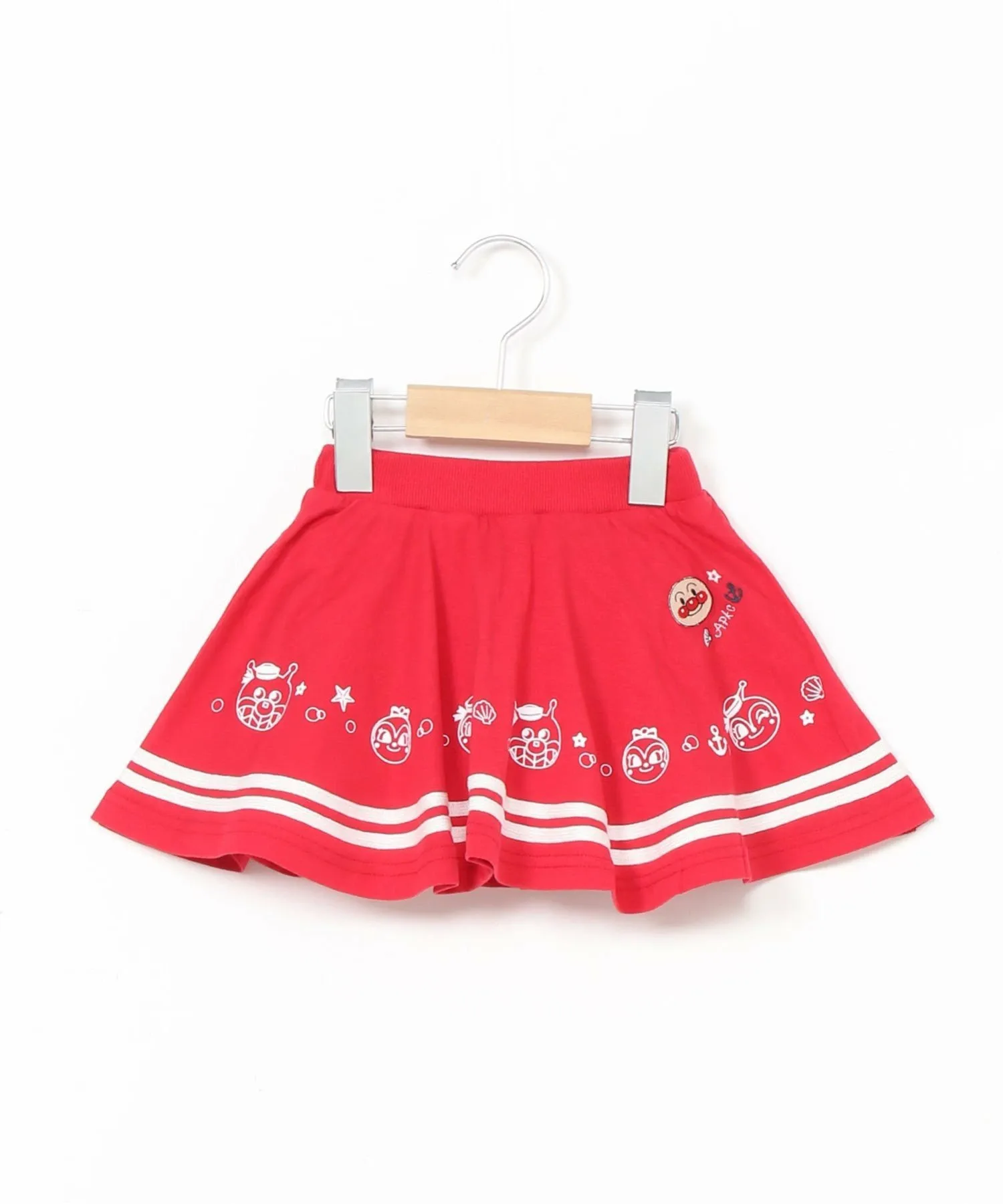 Морская круглая юбка APKC/(K) Anpanman Kids Collection, Red — фото 3