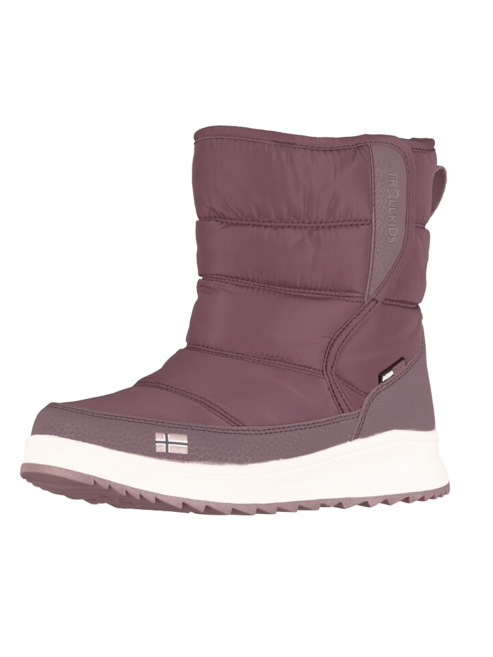 

Сапоги Trollkids Winters Kongsberg, цвет pink dawn