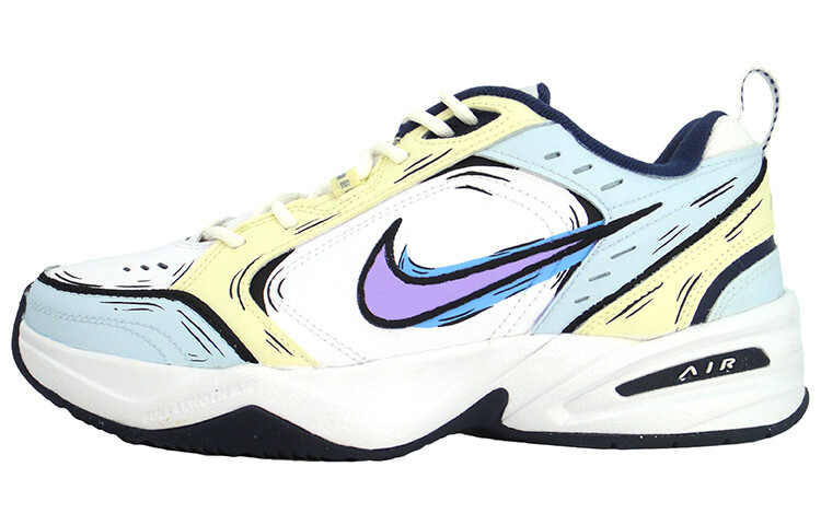 

Кроссовки Nike Air Monarch 4 Chunky Sneakers Unisex Low-top White, розовый