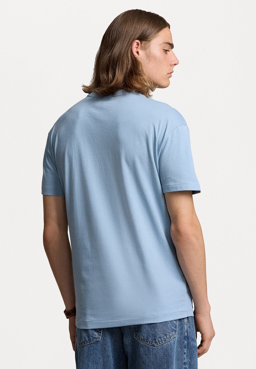 

Базовая футболка CLASSIC FIT JERSEY POCKET T-SHIRT Polo Ralph Lauren, синий