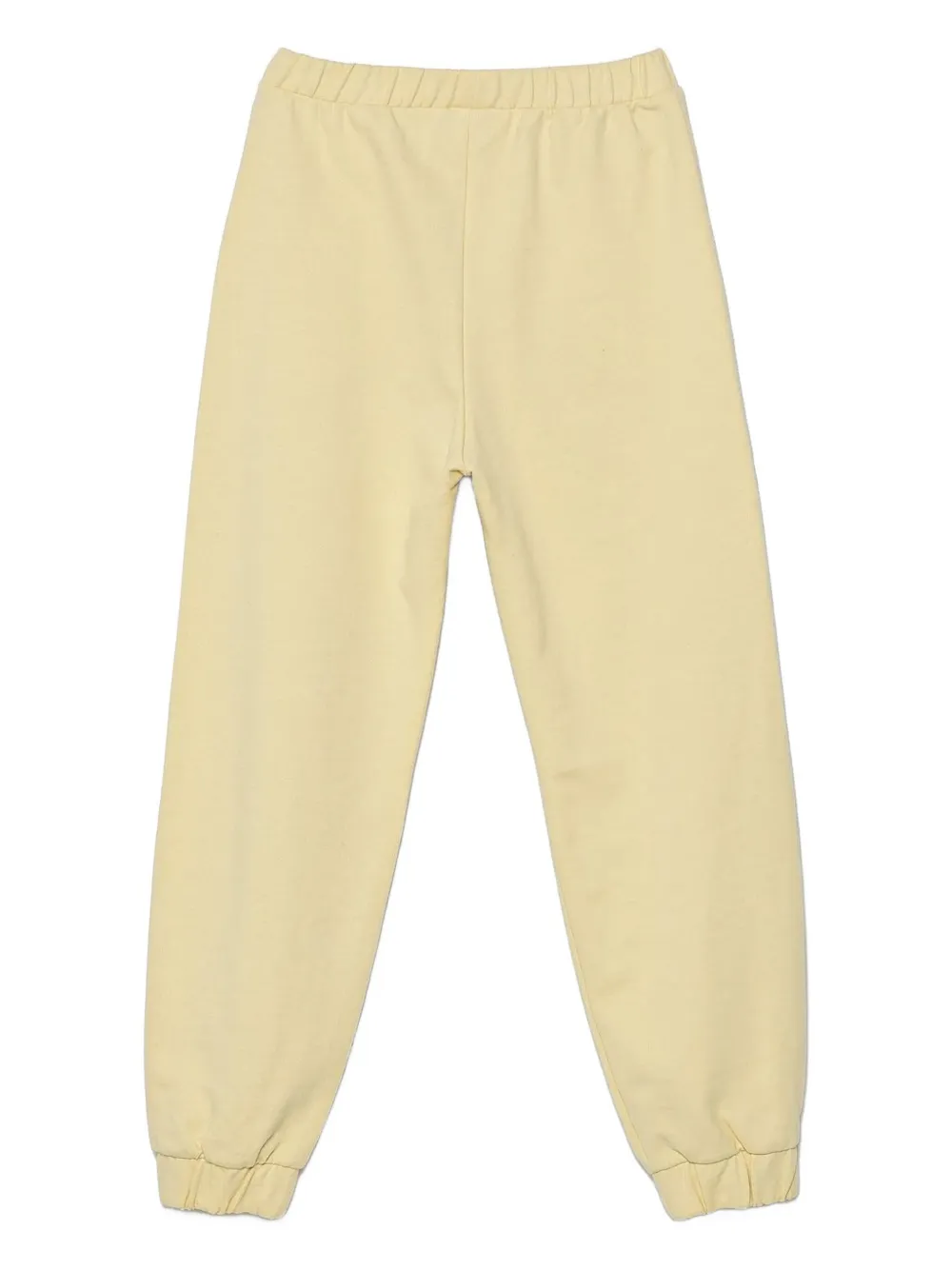 

Спортивные брюки с тисненым логотипом Elisabetta Franchi La Mia Bambina, желтый