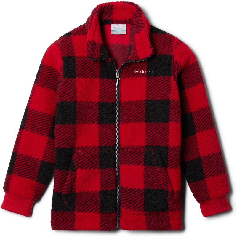 

Куртка Unterjacke rugged ridge ii sherpa full zip Columbia, красный