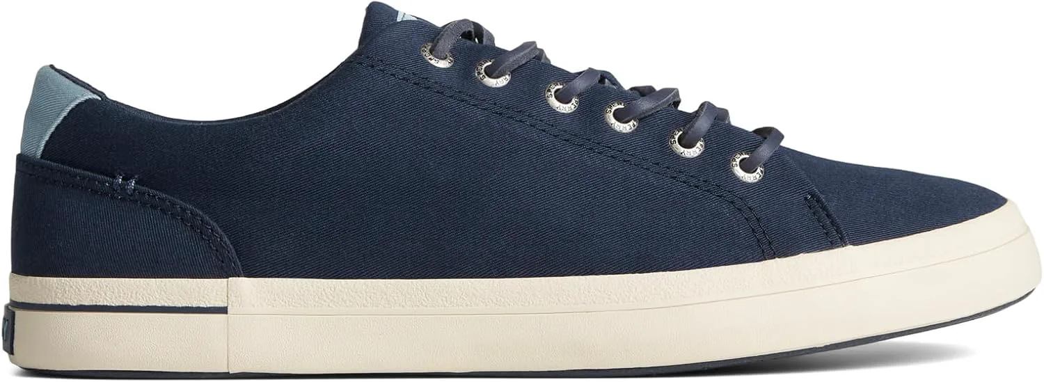 Мужские текстильные кроссовки Sperry SeaCycled Striper II, темно-синий — фото 3