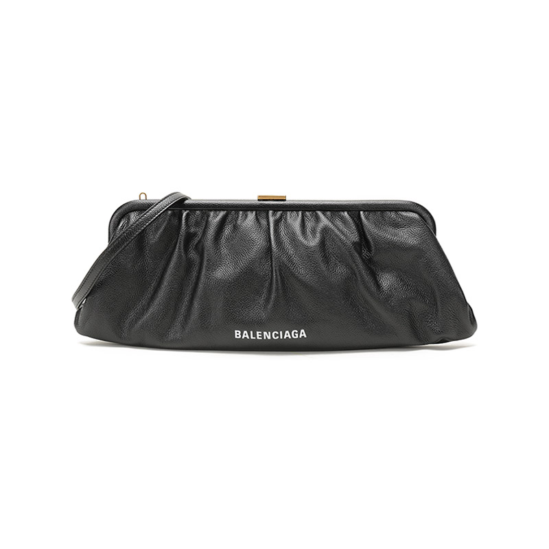 

Balenciaga Сумка-клатч из коровьей кожи, женская, через плечо, черная