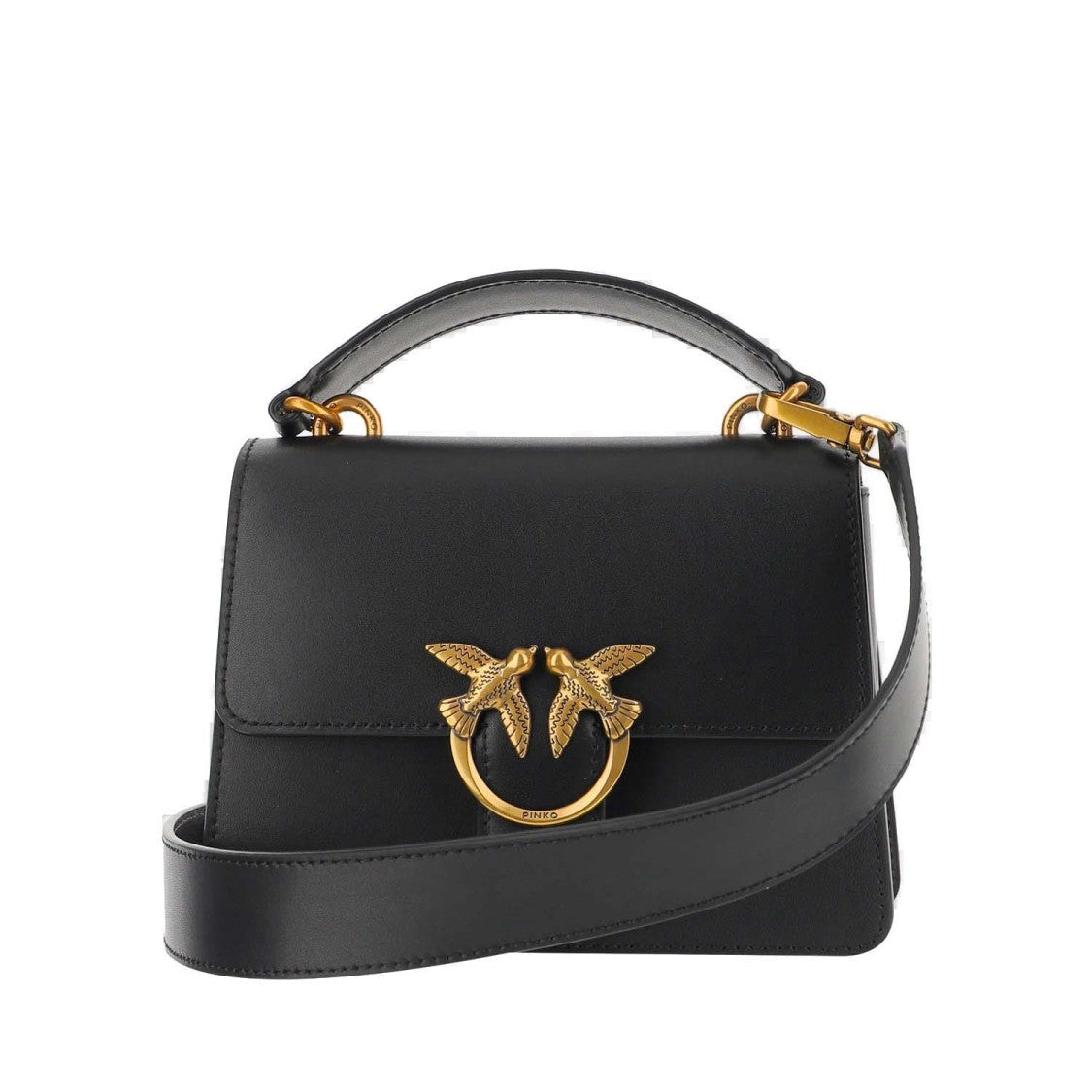 

Сумка-кошелек мини с верхней ручкой Pinko, черный