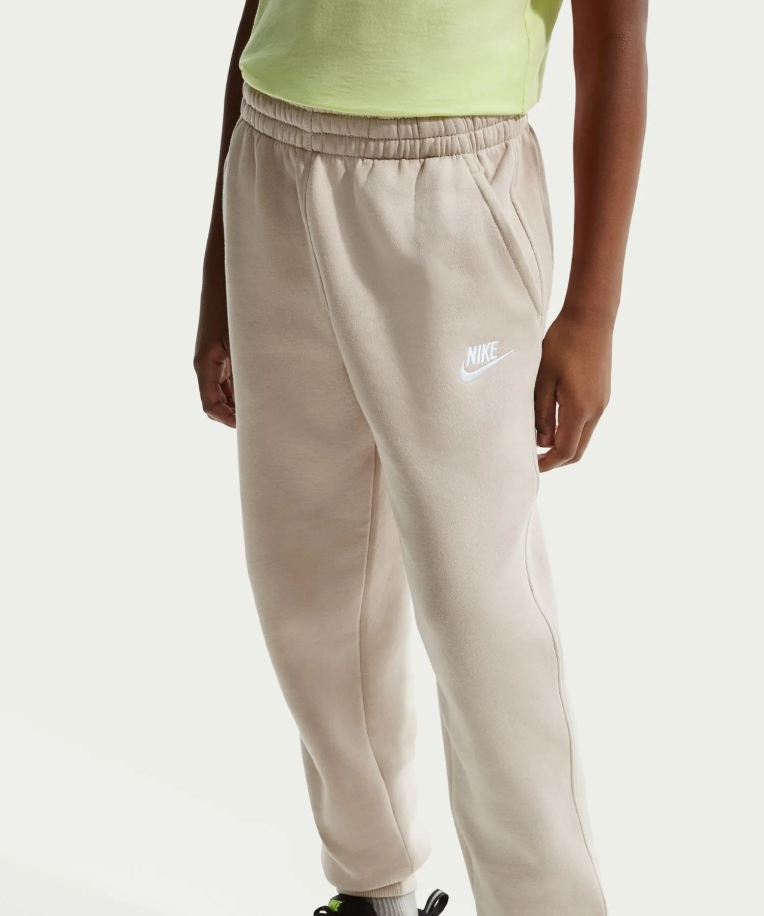 Детские спортивные штаны NIKE YTH NSW Club Fleece серые