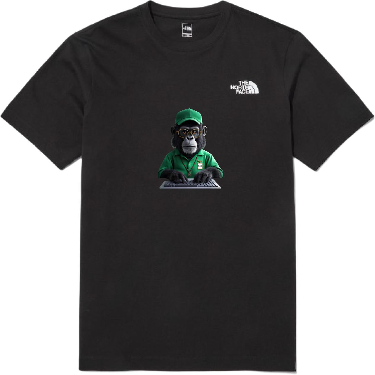 

THE NORTH FACE Футболка унисекс черная, Черный, THE NORTH FACE Футболка унисекс черная