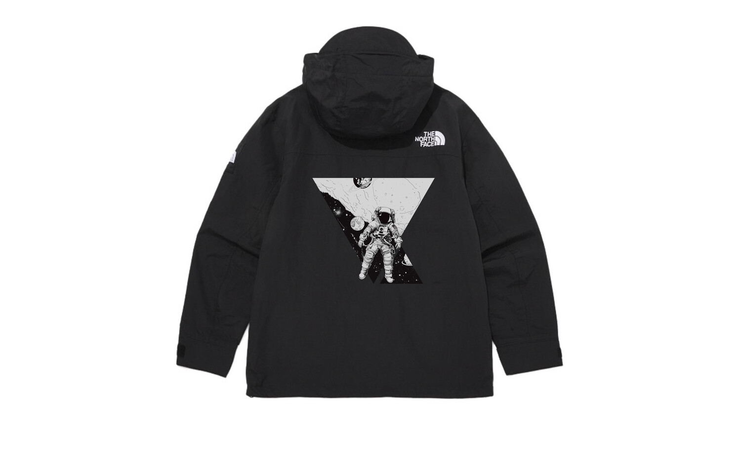 

Ветровка куртка унисекс черный The North Face