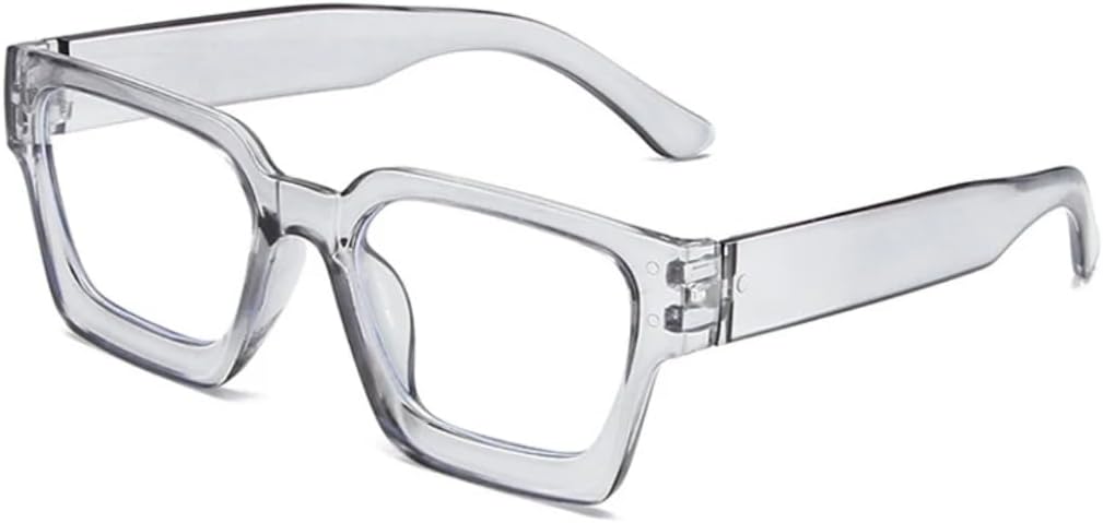 

Солнцезащитные очки с защитой от УФ-излучения UV400 | Панк, маленькая оправа, цветные линзы | для женщин и мужчин, для занятий спортом на открытом воздухе и вождения DSVIGF, Cleargray