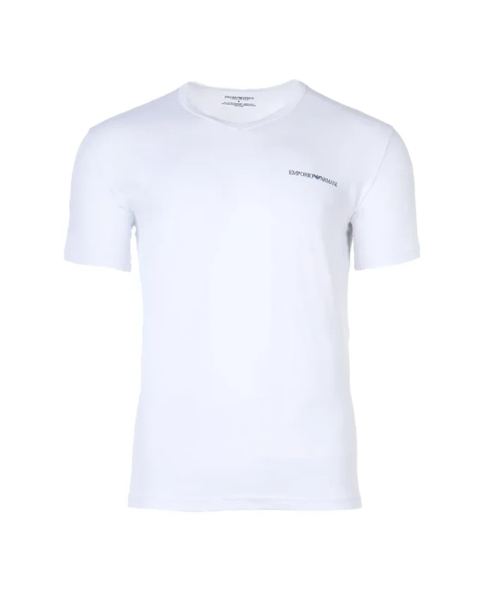 

Футболка Heritage из белого хлопка. Emporio Armani, белый