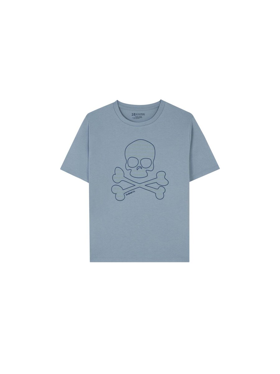 

Рубашка Scalpers Magic Skull, цвет Blue/Dusty blue