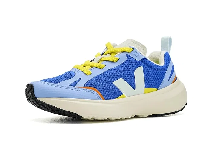 Кроссовки recycled polyester Small Canary VEJA Kids, Dawn Mist/Egret