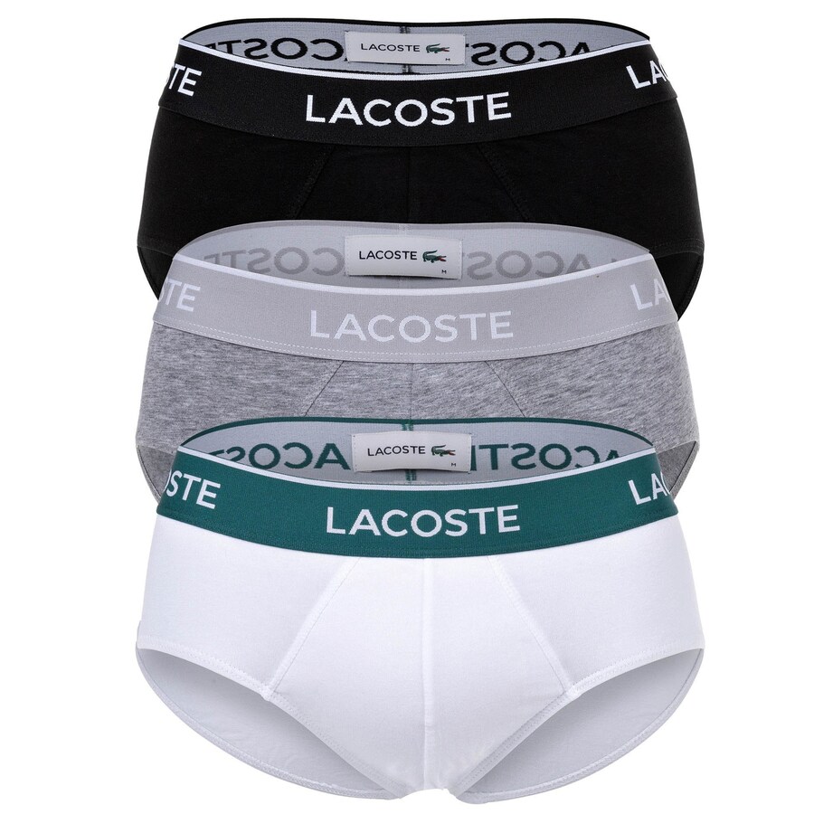 

Трусики LACOSTE, цвет Grey/Black/White