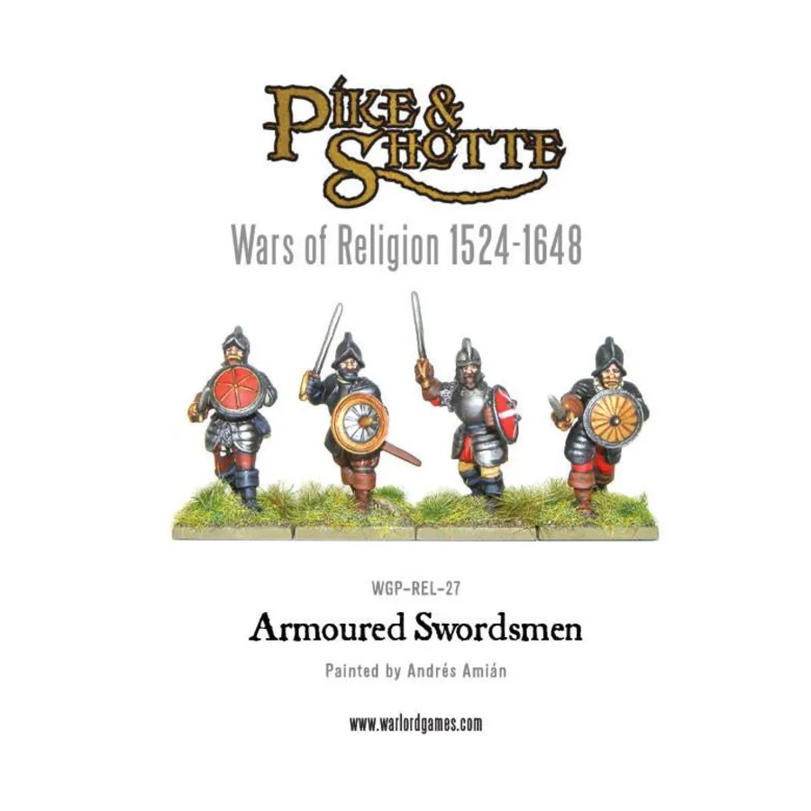 

Бронированные мечники, Pike & Shotte - Wars of Religion (28mm)