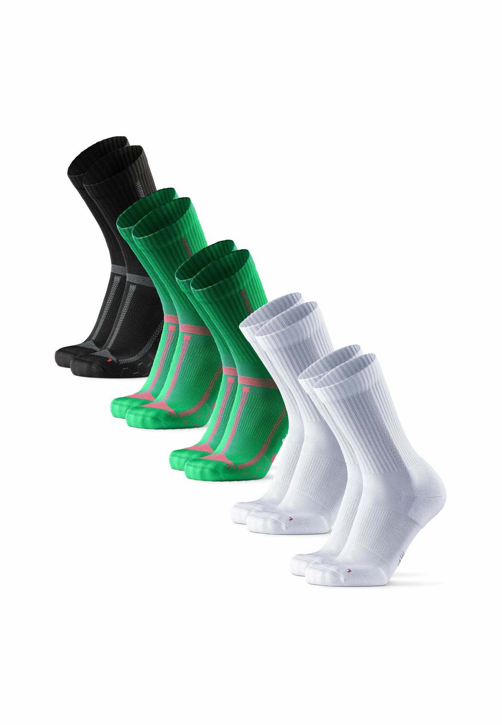 

Спортивные носки LONG DISTANCE CREW 5 PACK Danish Endurance, белый