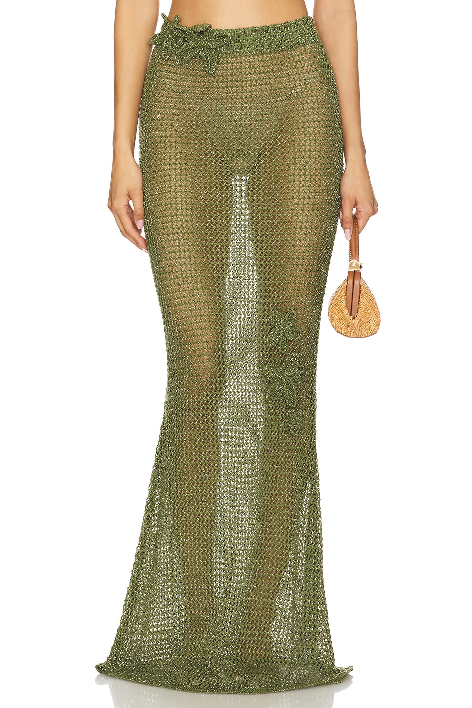 

Юбка Yoko Bananhot, knitted jungle green