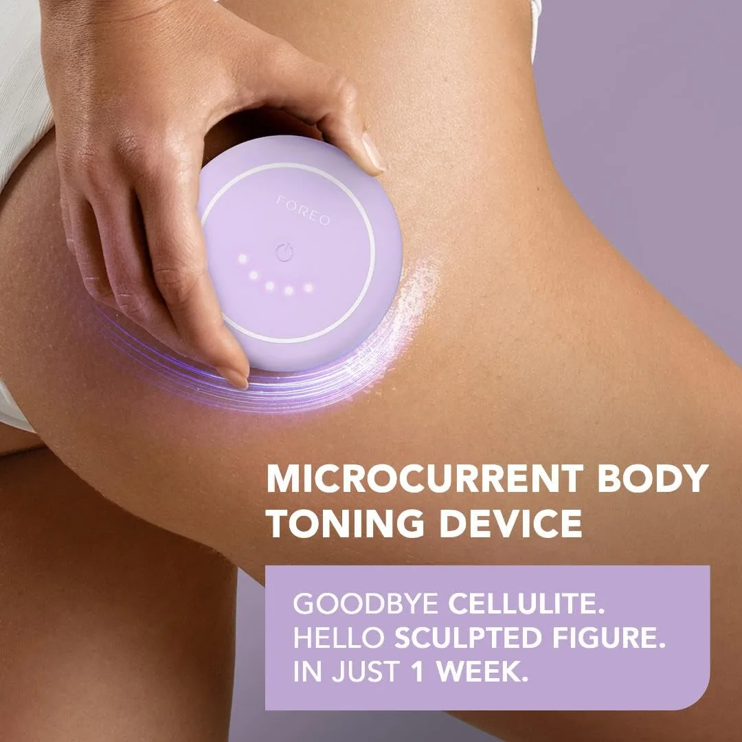 Foreo Bear 2 Body Advanced Microcurrent Body Sculpting Machine - массажер от целлюлита и для лимфодренажа, подтяжка и контурирование тела, повышает впитывание средств по уходу за кожей, цвет lavender, Lavander — фото 2