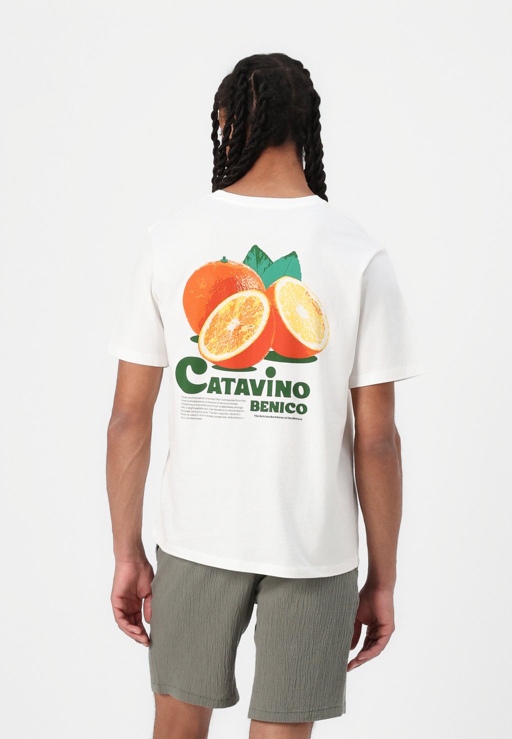 

Футболка с принтом JORBRADLEY FRUITS TEE Jack & Jones, кремовый