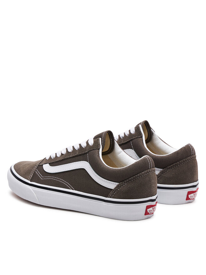 Тканевые кроссовки Old Skool Vans, серый — фото 3