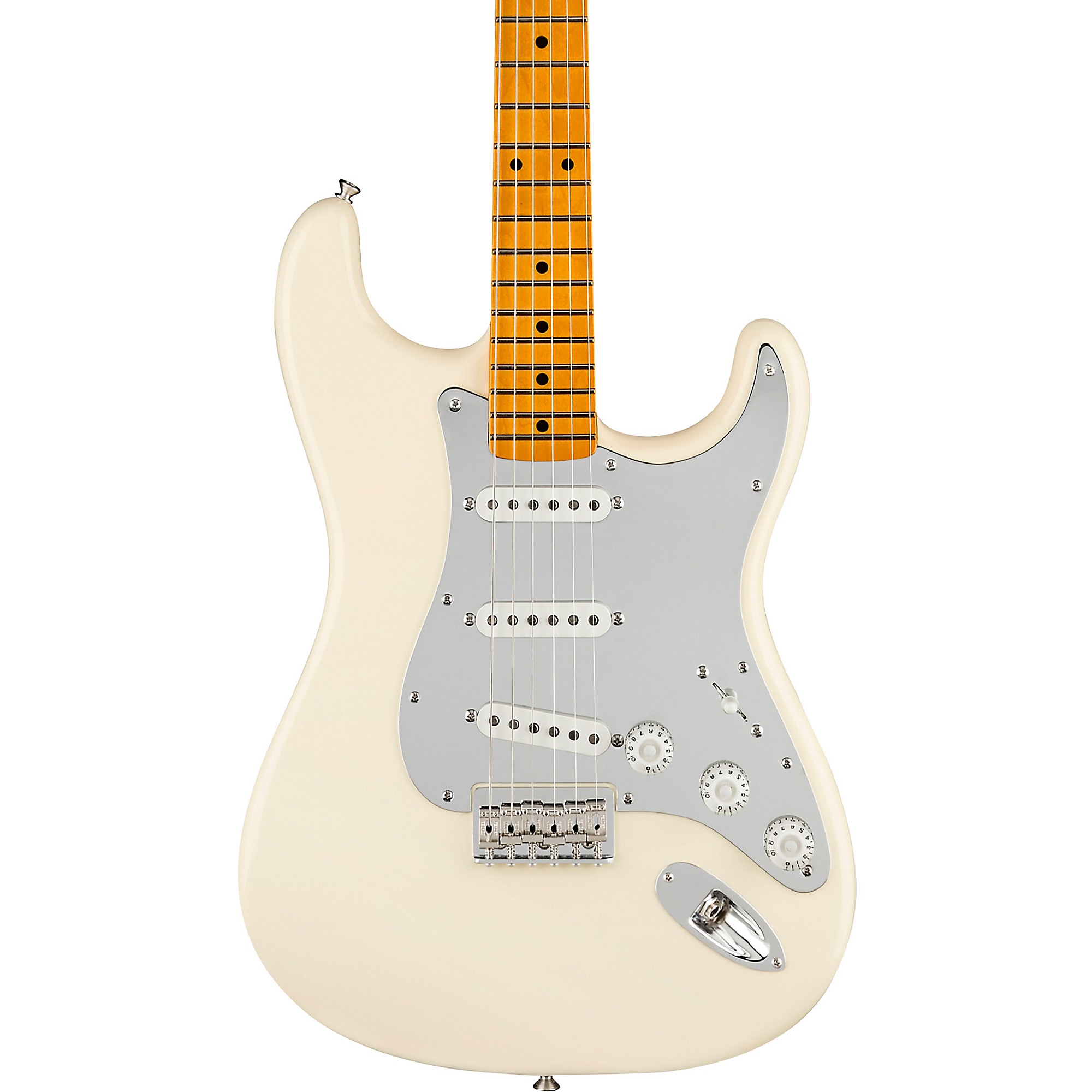 

Электрогитара Fender Nile Rodgers Hitmaker Stratocaster с кленовой накладкой, олимпийский белый цвет, Серый, Электрогитара Fender Nile Rodgers Hitmaker Stratocaster с кленовой накладкой, олимпийский белый цвет