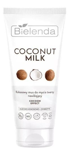 

Кокосовый очищающий мусс для лица, 135 г Bielenda, Coconut Milk