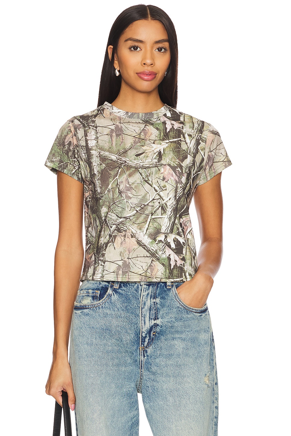 

Детская футболка x revolve Guizio, цвет camo
