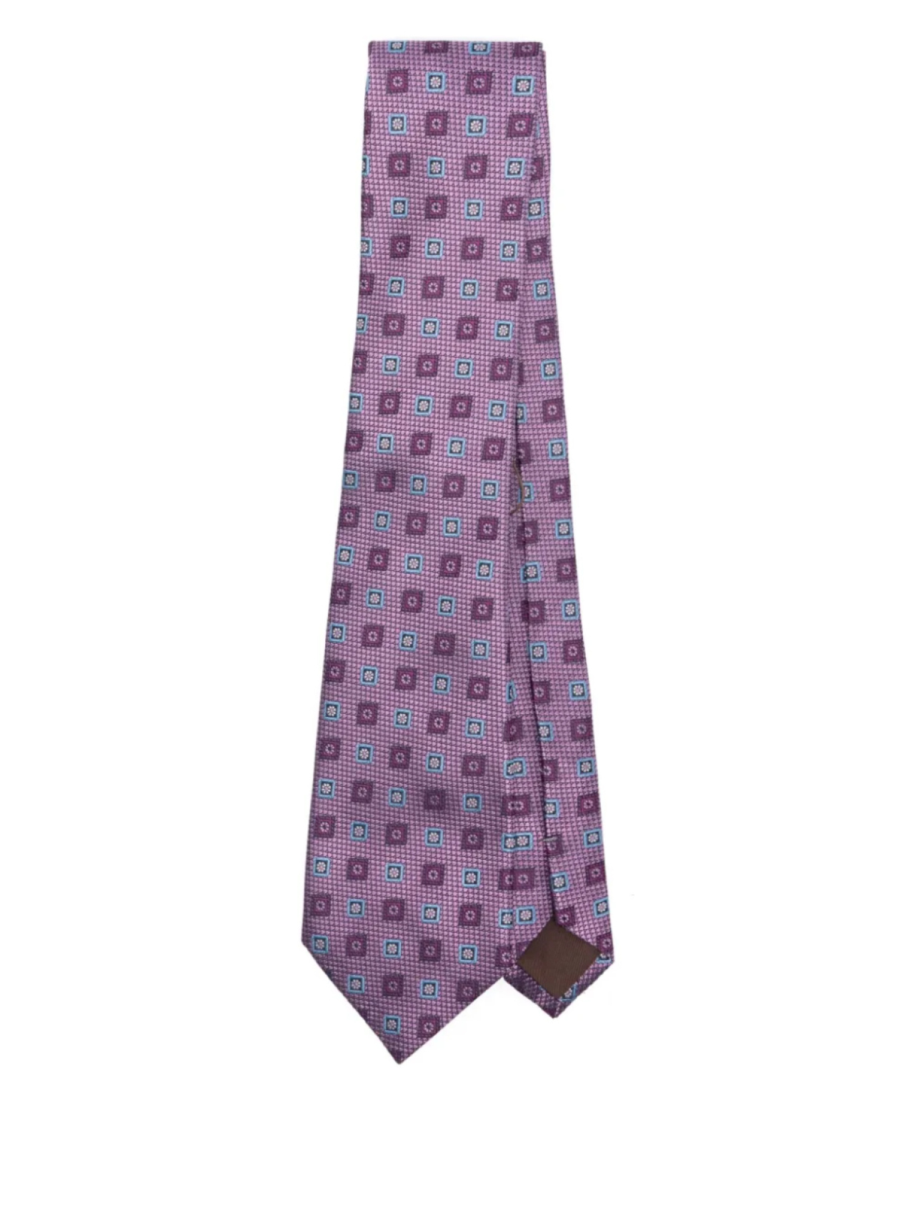 

Галстук Canali из шелка, фиолетовый