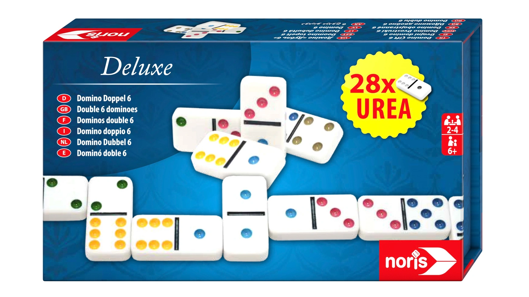 

Делюкс double 6 domino Noris Spiele