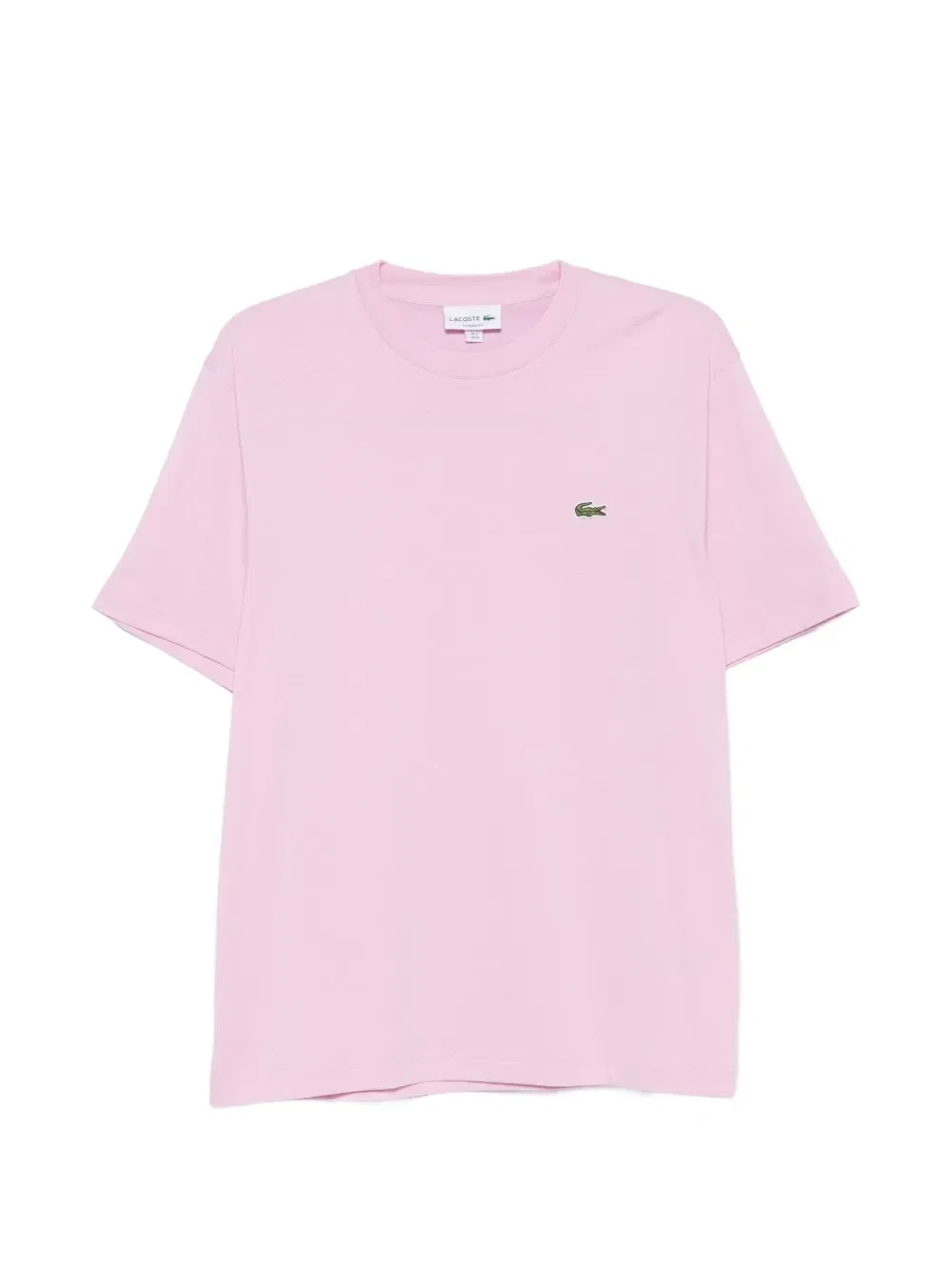 Футболка классического кроя Lacoste, розовый