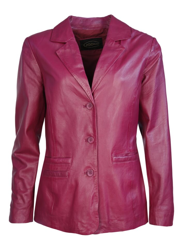 

Кожаная куртка JCC Lederblazer 310174401, цвет cyclam