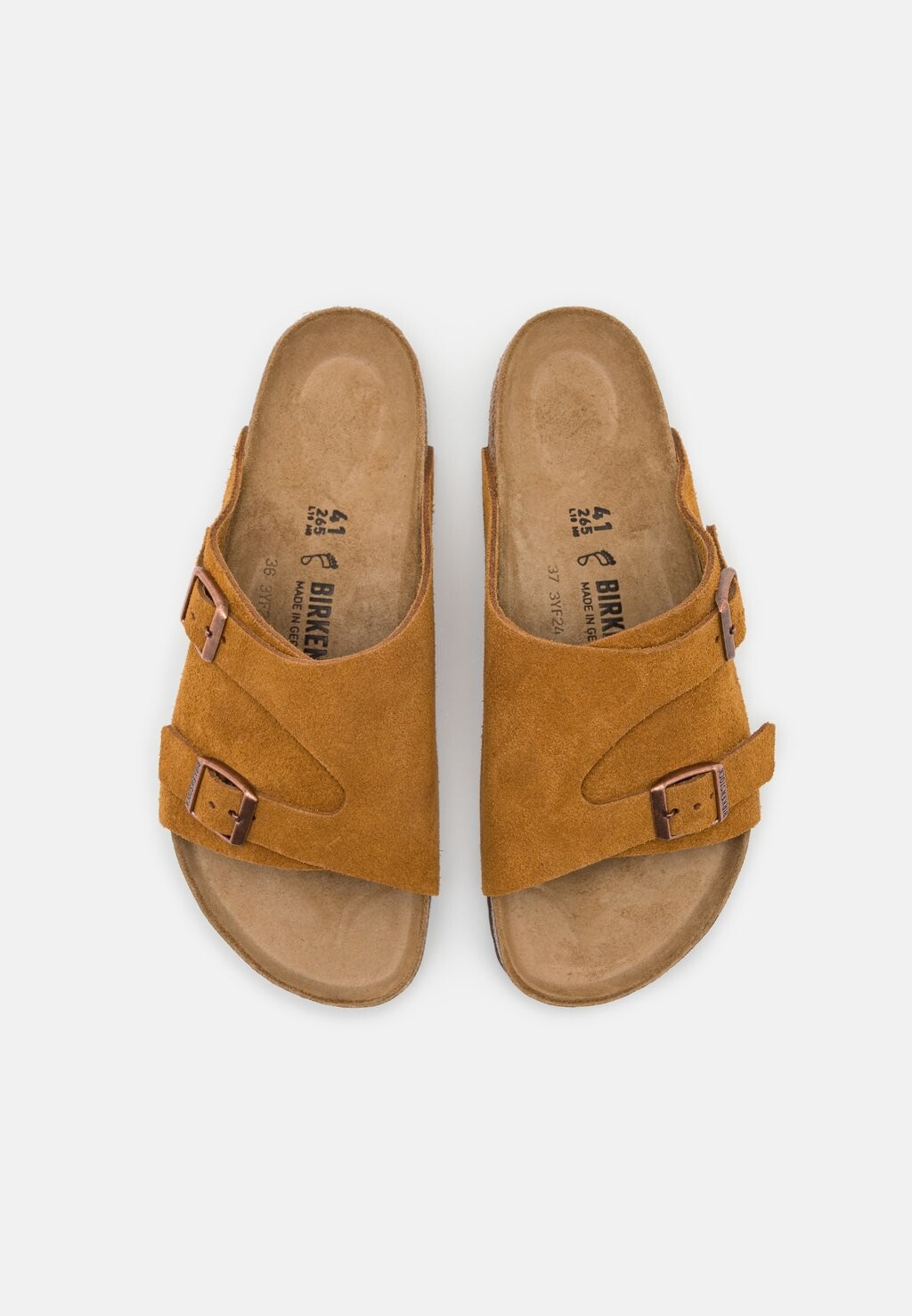 Тапочки Zürich Regular Unisex Birkenstock, цвет mink — фото 4