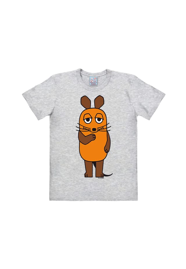 

Футболка easyfit шоу с мышкой - мышь Logoshirt, серый