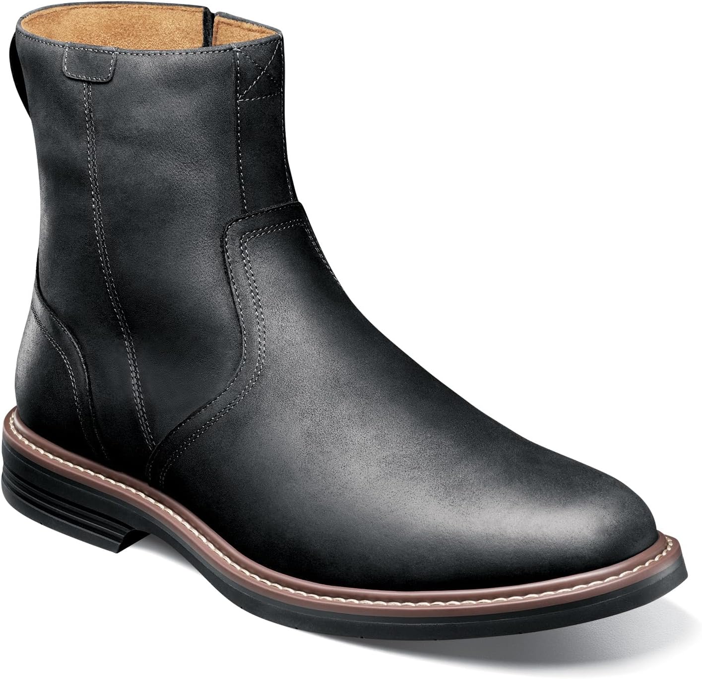 

Мужские ботинки Florsheim Norwalk с боковой молнией, черный