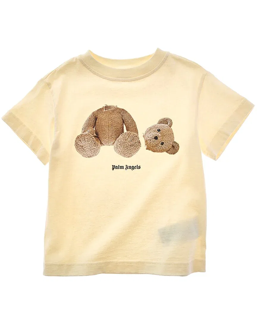Футболка Palm Angels, желтый — фото 2