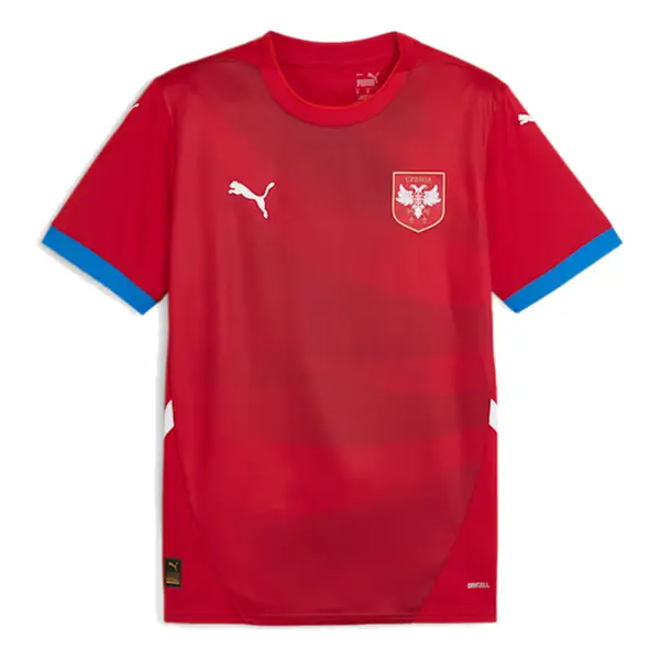 

Спортивная футболка serbia 24 home soccer jersey 'red' Puma, красный