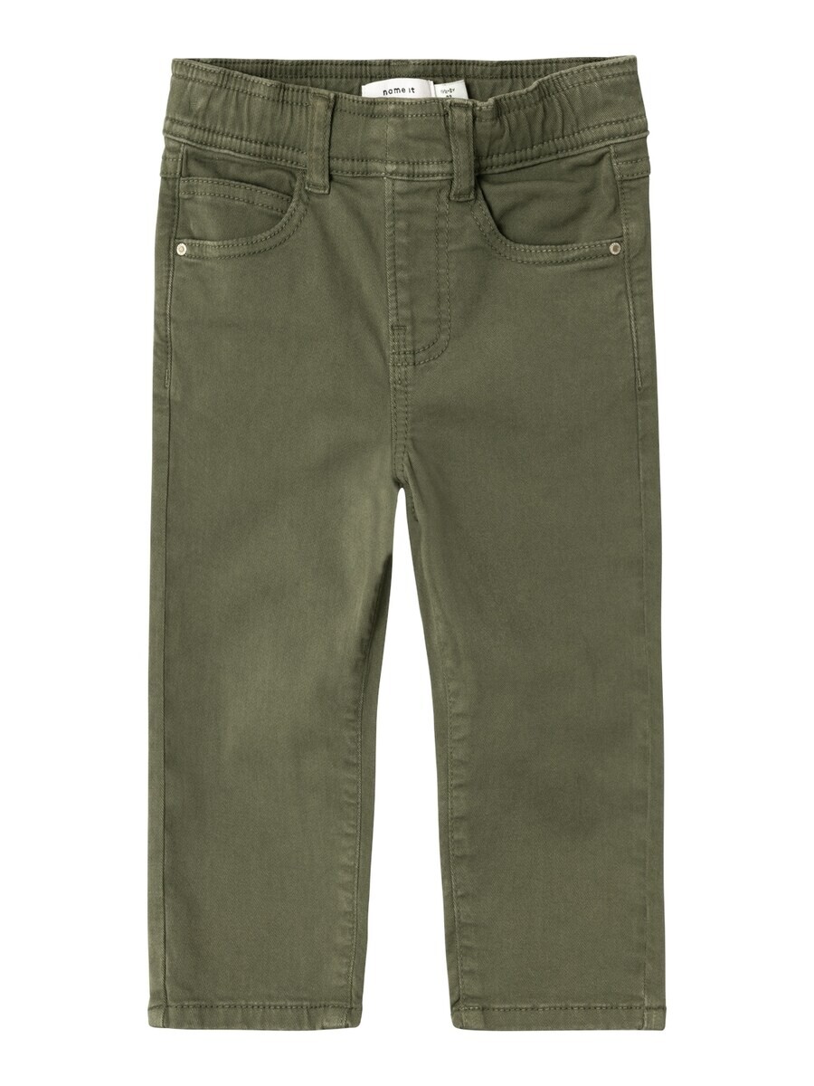 

Тканевые брюки NAME IT Tapered Pants NMMSILAS, оливковый