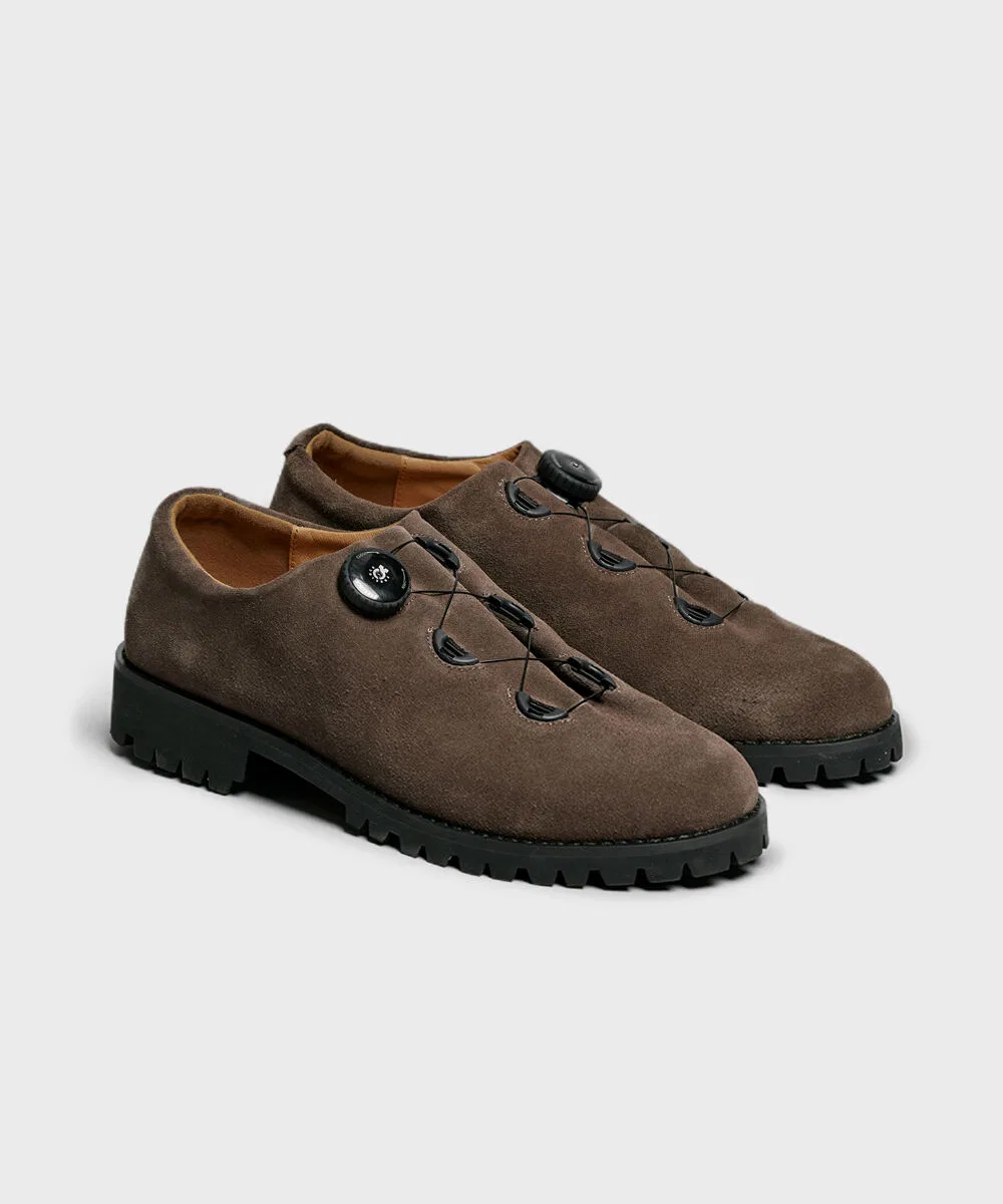 Мужские слипоны F/L Mountain угольного цвета от Molle Shoes — фото 4
