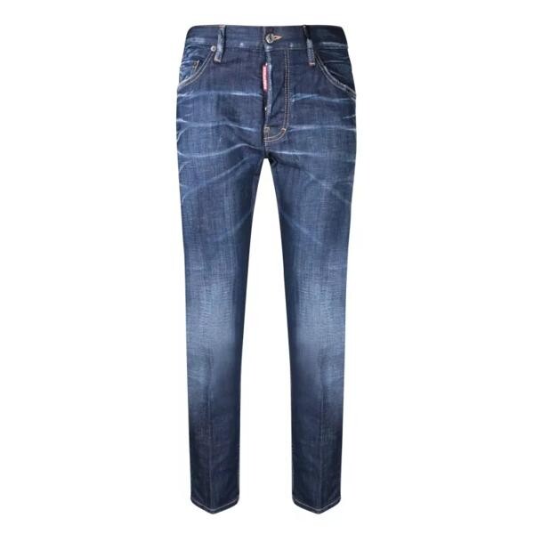 

Джинсы slim fit cotton jeans Dsquared2, синий
