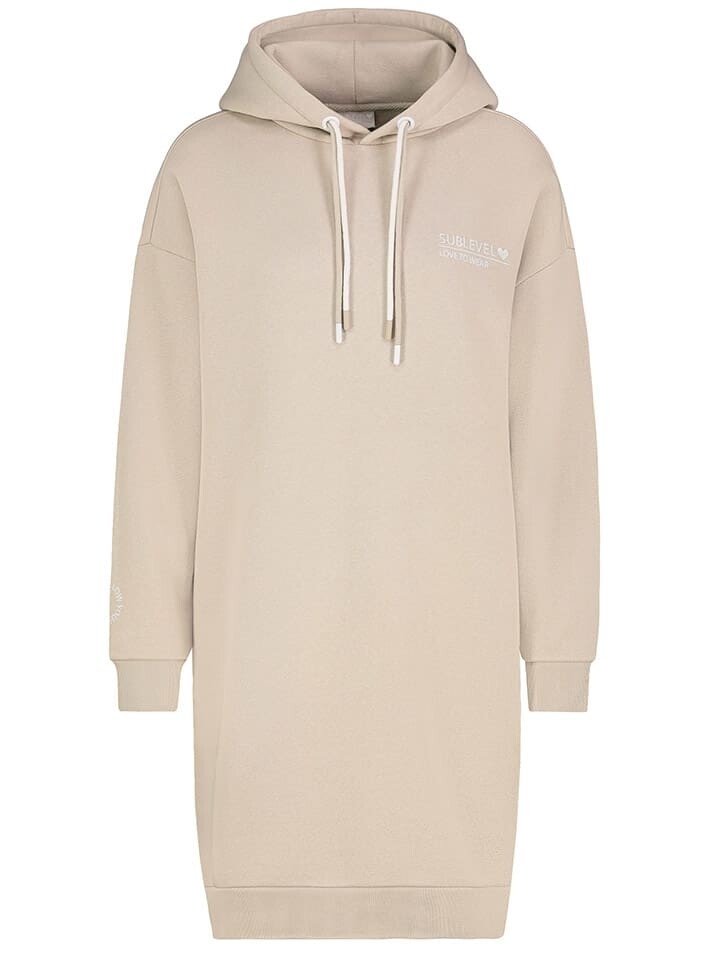 

Длинное платье Sublevel Sweat, бежевый
