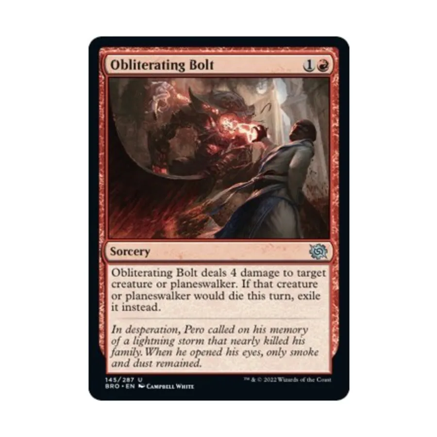 

CCG Уничтожающая стрела (U), MTG - The Brothers War