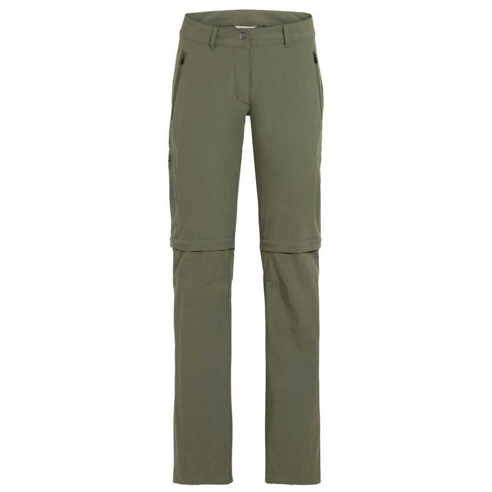 

Шорты VAUDE Farley Stretch Zip Off, зеленый