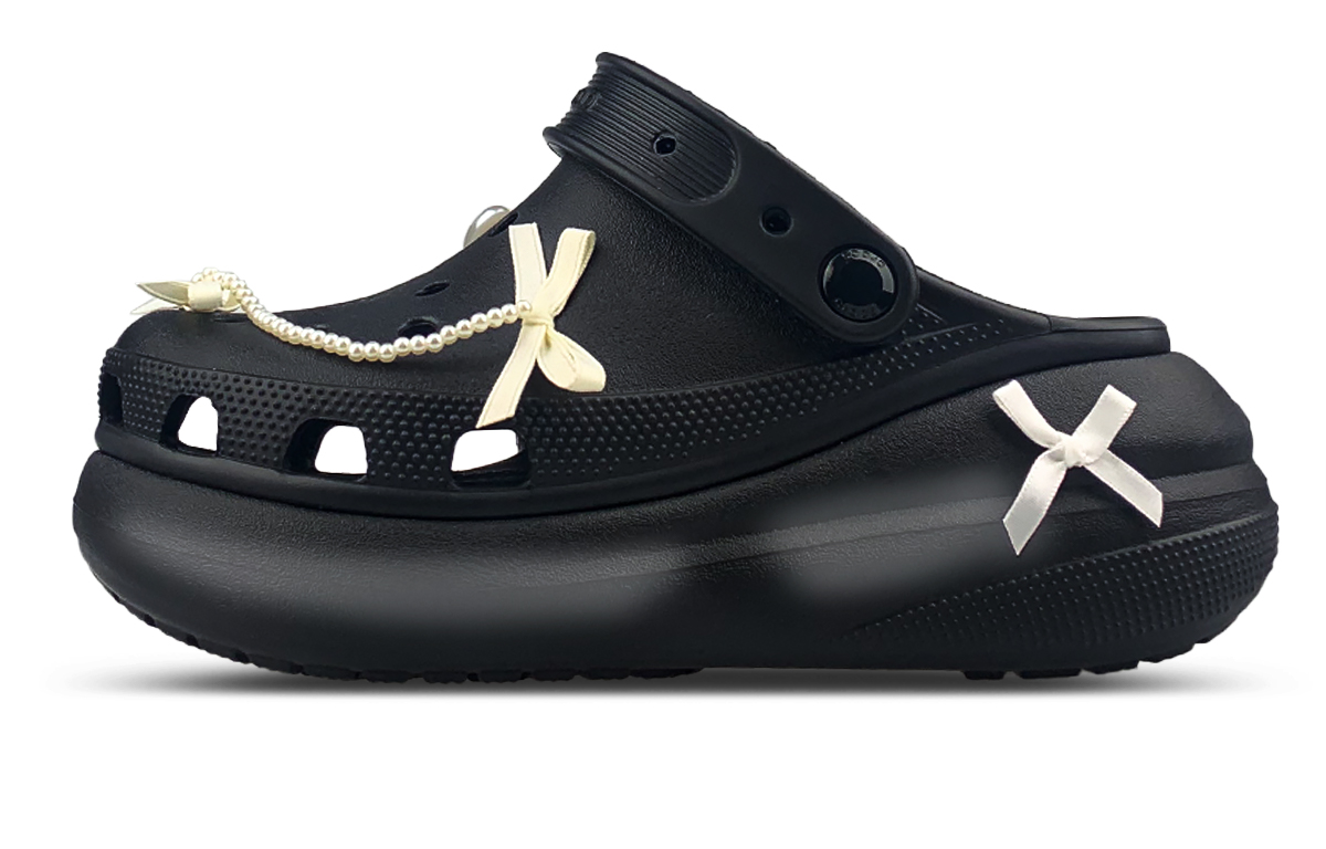

Crocs Классические клоги унисекс черные, цвет Black