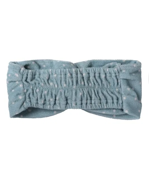 Kid Blue - 25 Gauze Pile Dot - Hairband - KGBW166 - kidblue — фото 3