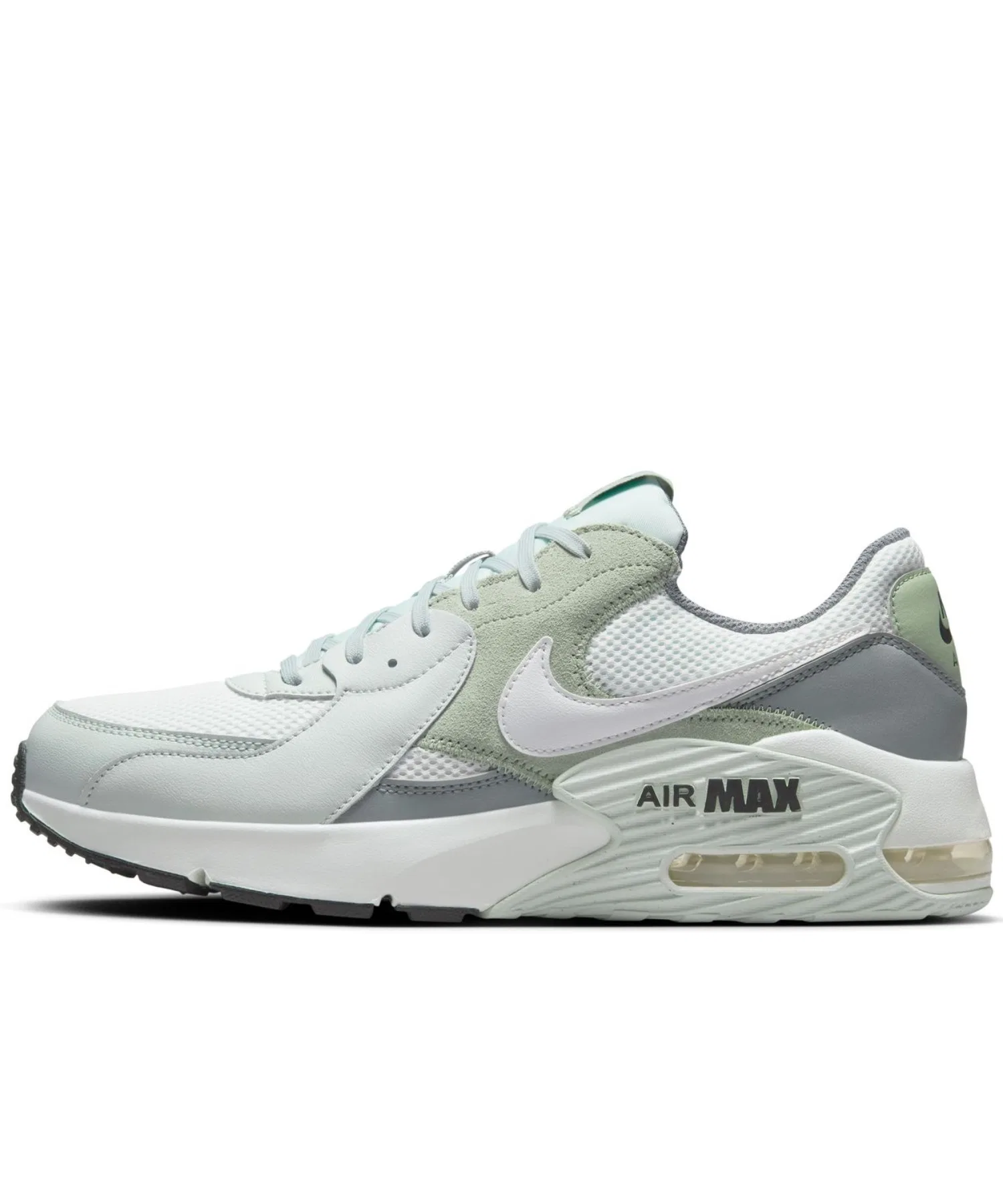 Мужские кроссовки Air Max Excee NIKE бело-зелёные