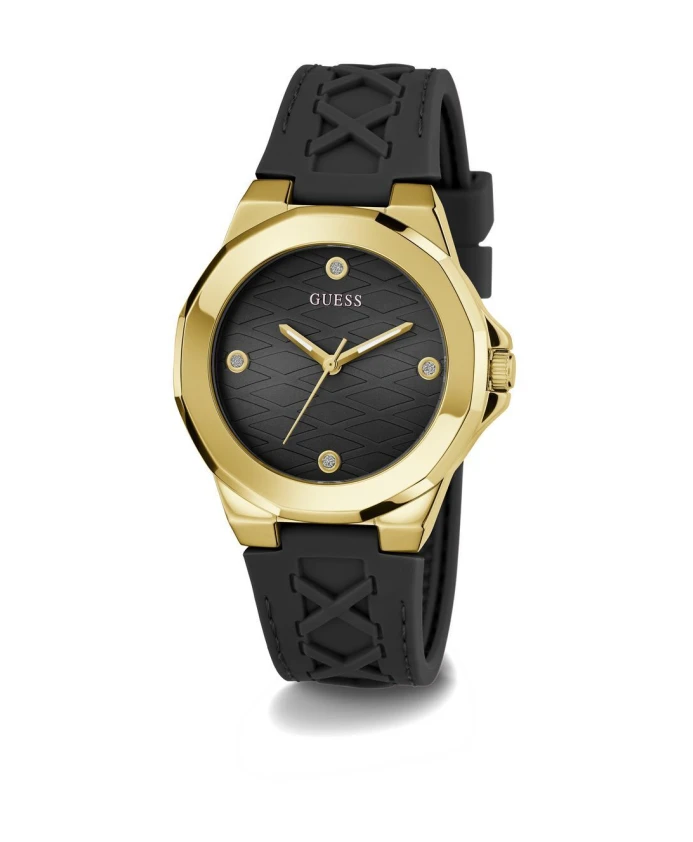 

Женские наручные часы-корсет золото 38 мм gw0599l2 Guess, черный