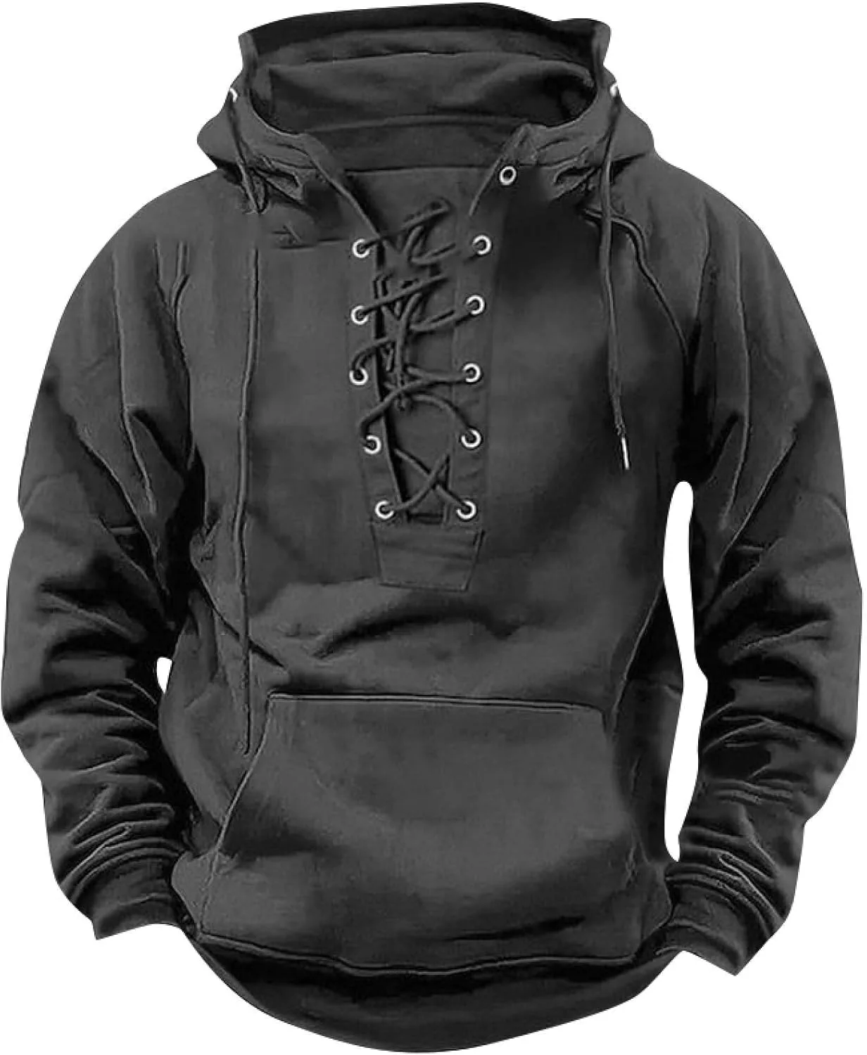 

Тактический худи с карманами и шнуровкой Bakgeerle