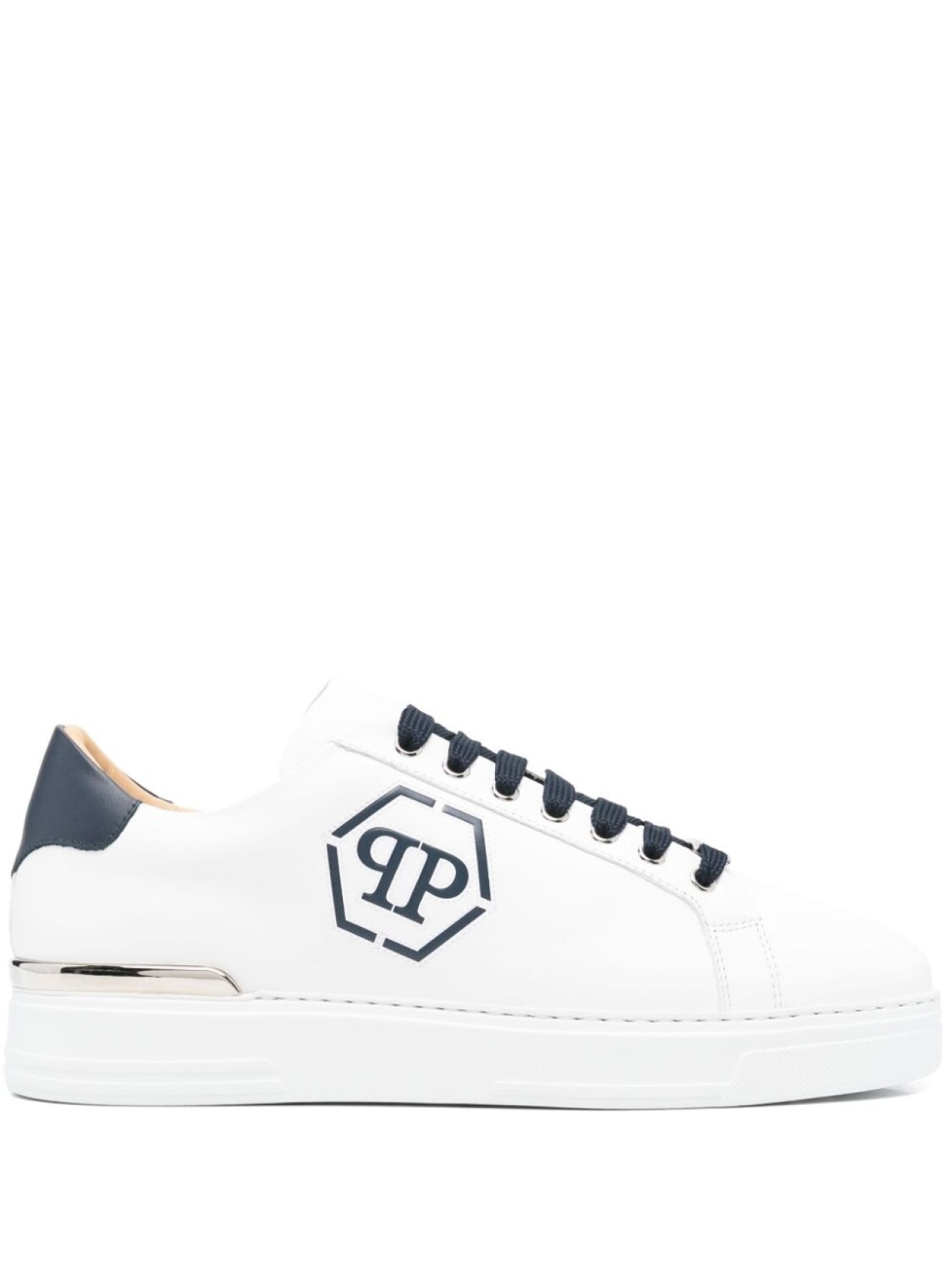 

Philipp Plein кеды с нашивкой-логотипом, белый