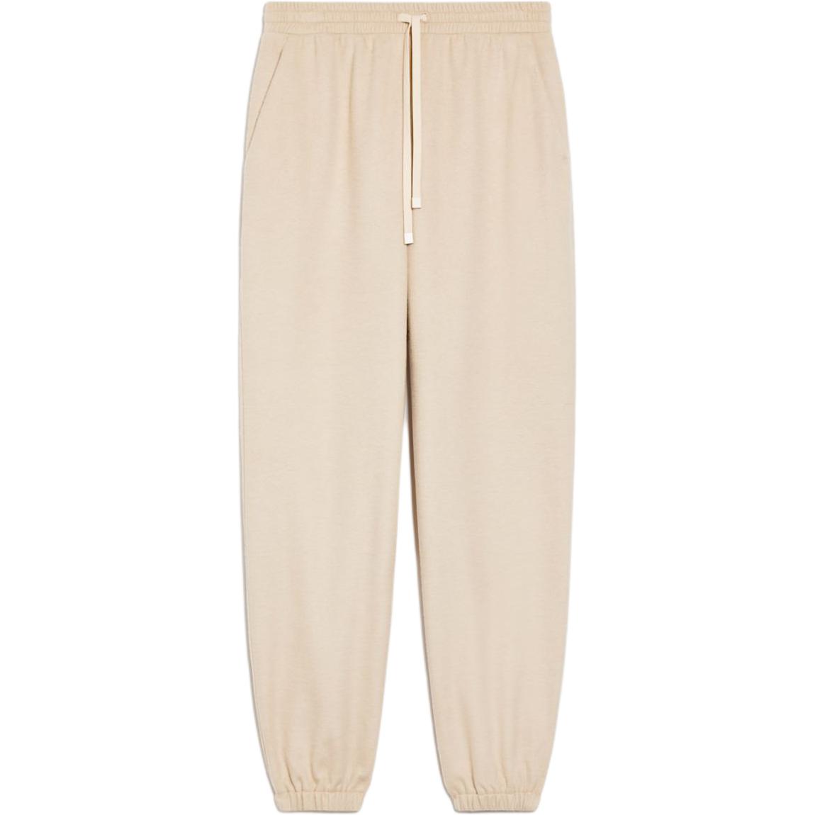 

WEEKEND MaxMara Женские повседневные брюки бежевого цвета